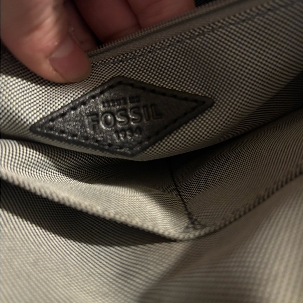 Fossil | Ryder Satchel‎ Black Leather - Picture 4 of 9
